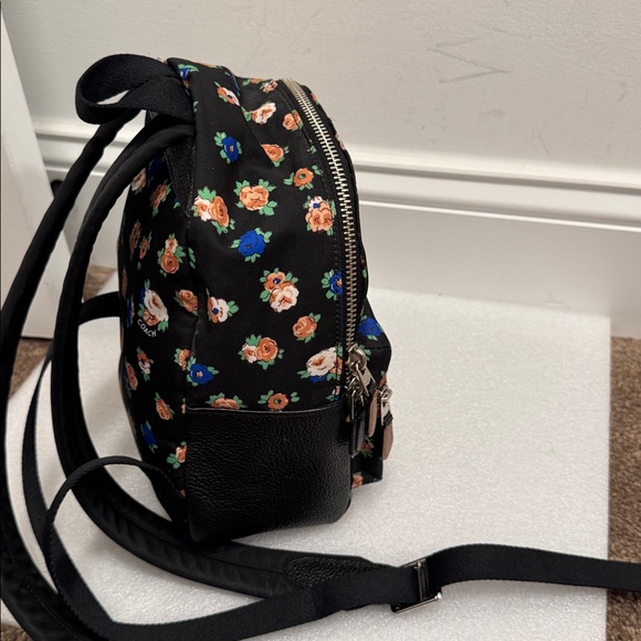 Coach Charlie dog floral mini backpack 2016 - Picture 4 of 9